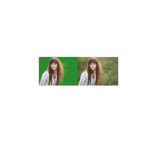 Chromakey-green Screen- Greenbox Yeşil Fon Perde(1.5x3 M), 0789277172114