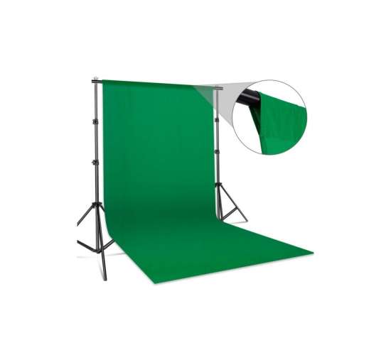 Chromakey - Green Screen - Greenbox Yeşil Fon Perde (2x2 M) + Fon Standı, TYBFA64SGC0N7KN774
