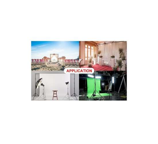 Chromakey - Green Screen Greenbox Yeşil Fon Perde(2x2) Metre, TYB76VX5GXXOKX6350