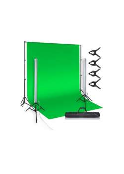 Chromakey Green Screen Greenbox Yeşil Fon Perde Çekim Seti