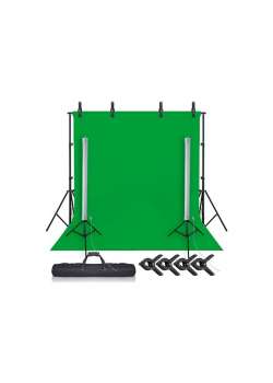 Chromakey Green Screen Greenbox Yeşil Fon Perde Çekim Seti