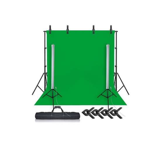 Chromakey Green Screen Greenbox Yeşil Fon Perde Çekim Seti, tfs120