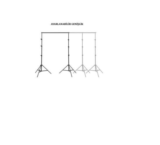 Fon Standı 2,5x3 Metre Taşınabilir +4 Mandal, TP0000WQ