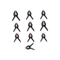 Fon Tutucu Mandal Perde Tutucu Mandal Clamp Kıskaç (10 Adet)