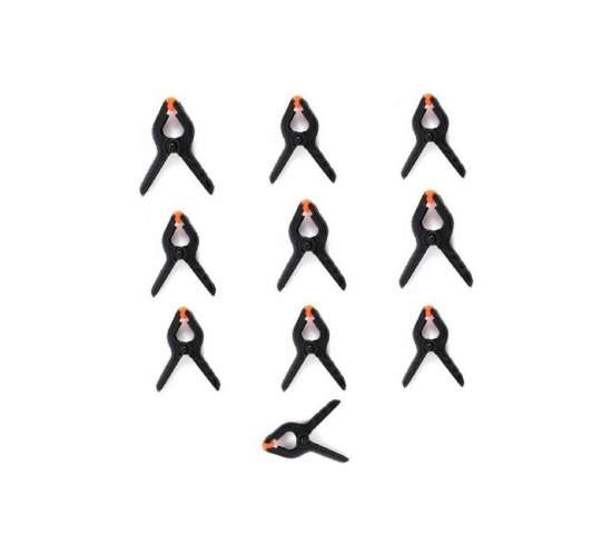 Fon Tutucu Mandal Perde Tutucu Mandal Clamp Kıskaç (10 Adet), ggonlinedc0bee06