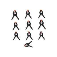 Fon Tutucu Mandal Perde Tutucu Mandal Clamp Kıskaç (10 Adet)