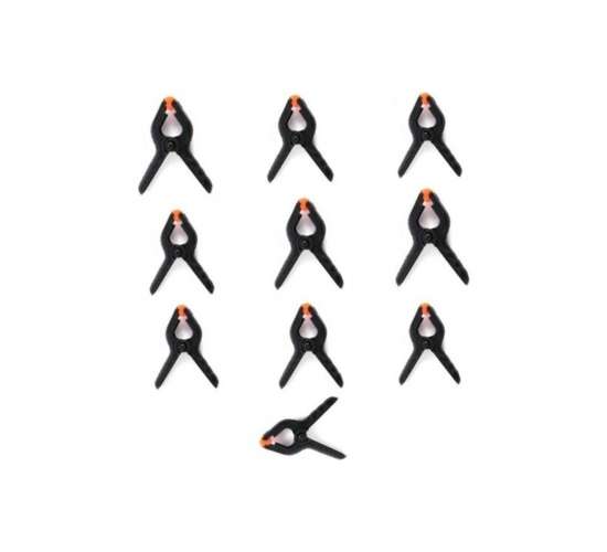 Fon Tutucu Mandal Perde Tutucu Mandal Clamp Kıskaç (10 Adet), ggonlinedc0bee06-998