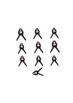 Fon Tutucu Mandal Perde Tutucu Mandal Clamp Kıskaç (10 adet)
