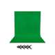 Green Screen Yeşil Fon Perde Chromakey Greenbox (2x4m)+4 Adet Mandal, 0789277172626