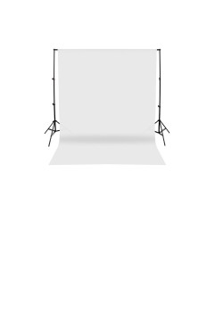 white Screen beyaz  Fon Perde ( 2x3m) + fon standı