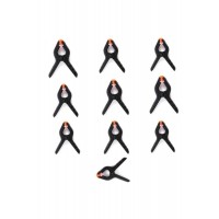 Fon Tutucu Mandal Perde Tutucu Mandal Clamp Kıskaç (10 adet)