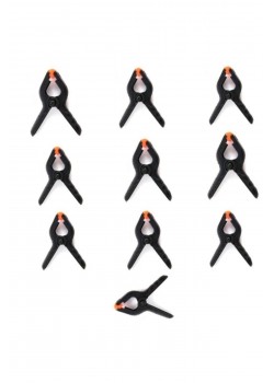 Fon Tutucu Mandal Perde Tutucu Mandal Clamp Kıskaç (10 adet)