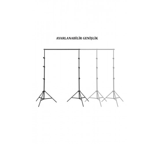 2x3m taşınabilir fon standı