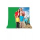 2x2 metre chromakey green screen greenbox yeşil fon Perde ,oyun,Fotoğraf , Stream 4 mandallı