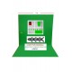 2x2 metre chromakey green screen greenbox yeşil fon Perde ,oyun,Fotoğraf , Stream 4 mandallı