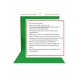 2x2 metre chromakey green screen greenbox yeşil fon Perde ,oyun,Fotoğraf , Stream 4 mandallı