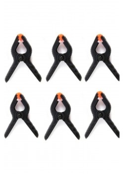 Ggt Fon Tutucu Mandal Perde Tutucu Mandal Clamp Kıskaç 10 TAKIM YANİ 60 ADET