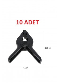 1o Adet Fon Mandalı Clamp Mengene Kıskaç (4.5 Inç-11.5 Cm)