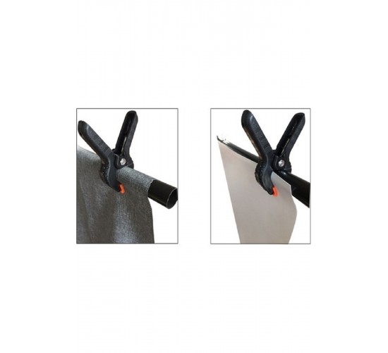 Fon Tutucu Mandal Perde Tutucu Mandal Clamp Kıskaç (20 Adet)