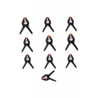 Fon Tutucu Mandal Perde Tutucu Mandal Clamp Kıskaç (20 Adet)