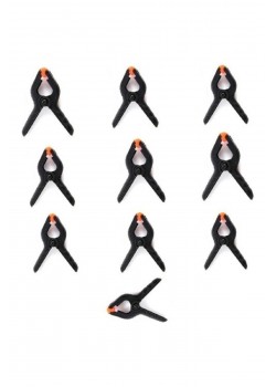 Fon Tutucu Mandal Perde Tutucu Mandal Clamp Kıskaç (20 Adet)