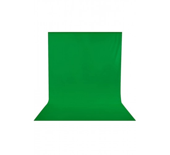 Green Screen Yeşil Fon Perde Chromakey Greenbox (2x4m)+4 Adet Mandal
