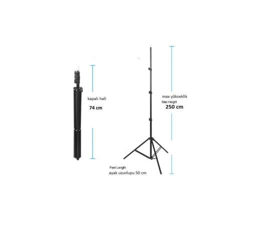 Işık Ayağı Light Stand 250 cm (, 250lightstand