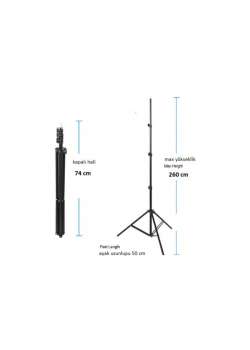 Işık Ayağı Light Stand 260 Cm 2,6 mt.