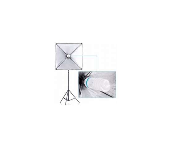Softbox Sabit Işık Seti 50x70 cm 50 Wat 500 Wat Çıkış Gücü, 0789277172206