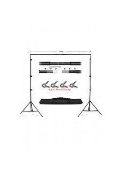 Taşınabilir 2,5x3 Metre Fon Standı
