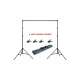 Taşınabilir 2x3 Metre Fon Standı, 2x3fsm