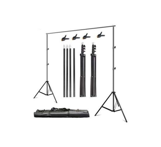 Taşınabilir 2x3 Metre Fon Standı, 2x3fsm