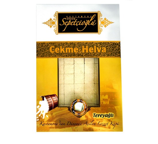 Erdem Sepetçioğlu Tereyağlı Çekme Helva (V) 550 gr, 8698990291106
