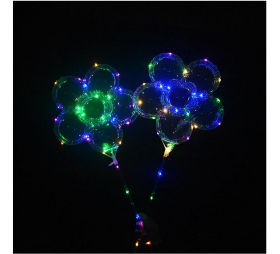 Led Işıklı Çiçekli Balon, akvimbalon02