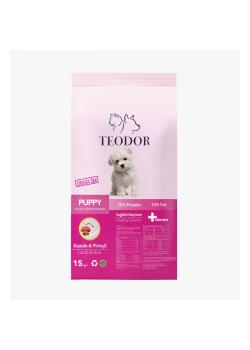 Teodor puppy yavru köpek maması kuzulu pirinçli 15 kg