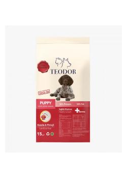 Teodor puppy yavru köpek maması  pirinçli yüksek enerjili 15 kg