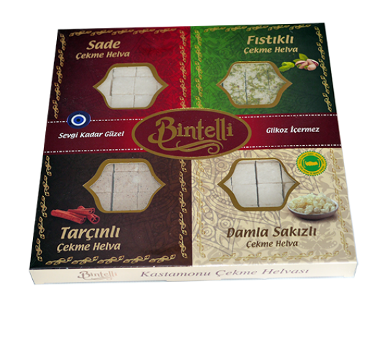 Bintelli 4 lü Special Çekme Helva (V) 400 gr, 8680319410268