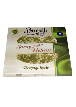 Bintelli Saray Helvası Antep Fıstıklı Çekme Helva (V) 400 gr