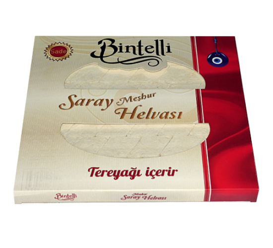 Bintelli Saray Helvası Sade Çekme Helva (V) 400 gr, 8680319410039
