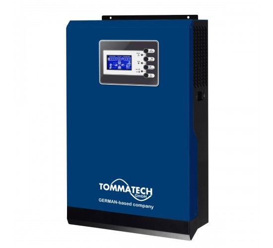 TommaTech New 3K 3000 Watt 24V 1Faz Akıllı İnverter Çevirici İnvertör, 3181930170017