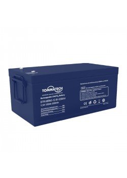 TommaTech ABS+PC Kasa 25.6V-200AH Marine Batarya