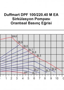 Duffmart DPF 100/220.40 M EA Sirkülasyon Pompası