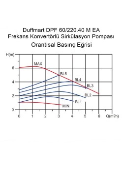 Duffmart DPF 60/220.40 M EA Sirkülasyon Pompası