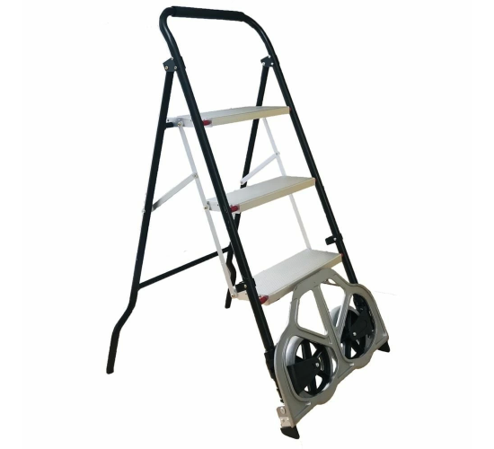 Duffmart PR2380A Pro Merdivenli Katlanır Paket Taşıma Arabası 80 Kg, 8681966286190
