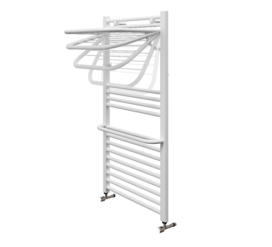 Duffmart Practical 5/11 Amortisörlü 50x110 cm Beyaz Havlupan, 8681966115278