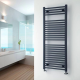 Duffmart Rainbow 4/7 Düz 40x70 cm Antrasit Havlupan, 8681966259156