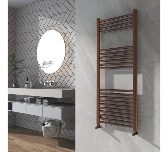 Duffmart Rainbow 4/7 Düz 40x70 cm Bronz Havlupan, 8681966259231