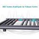 Duffmart Rainbow 6/10 Düz 60x100 cm Antrasit Havlupan, 8681966259217