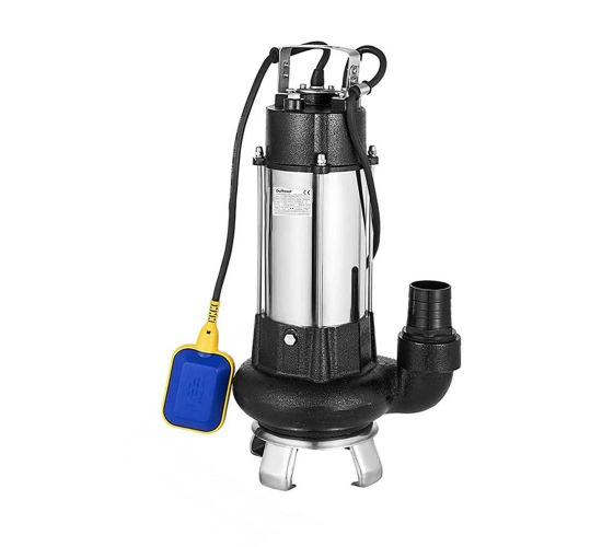 Duffmart V1100F-B Pis Su Foseptik Parçalayıcılı Açık Fanlı Dalgıç Pompa, 8681966117050