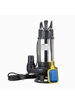 Duffmart V1100F-A Pis Su Foseptik Parçalayıcılı Açık Fanlı Dalgıç Pompa